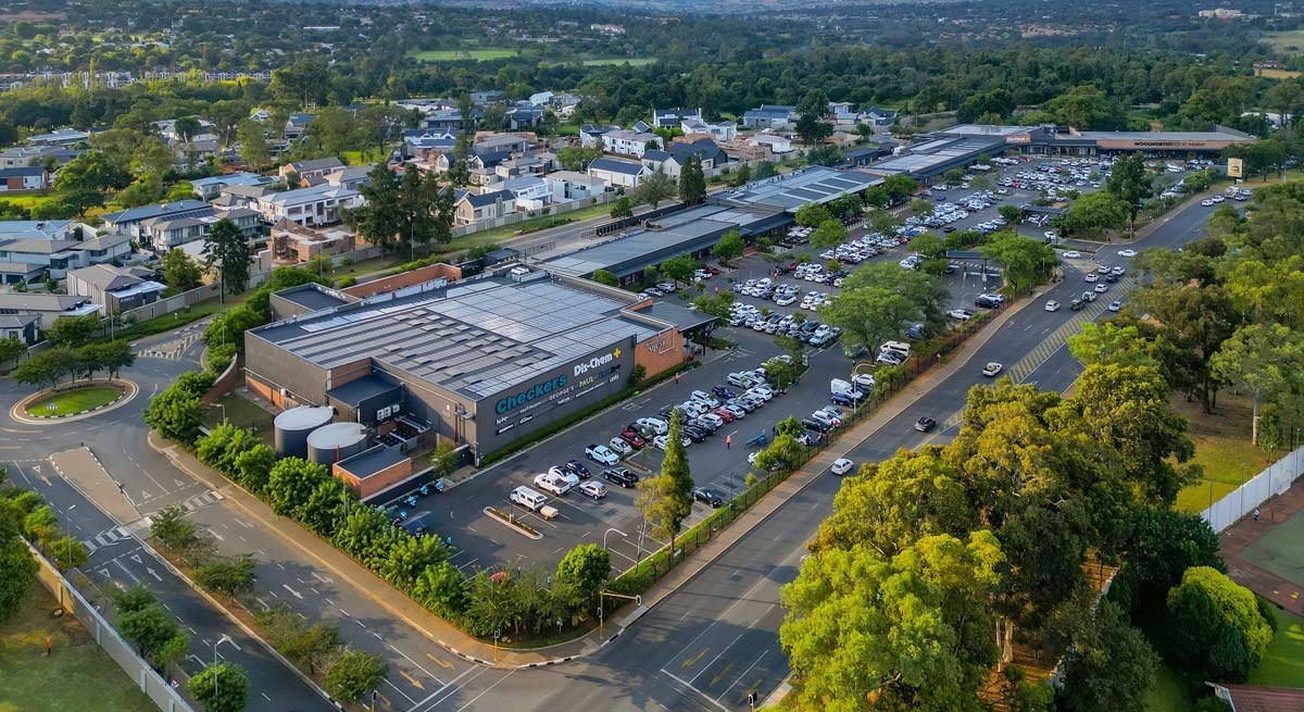 The Neighbourhood Square shopping centre in Linksfield, Johannesburg